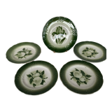 Assiettes Longwy