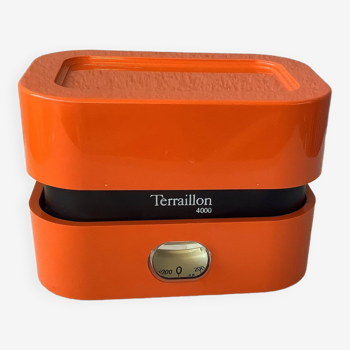 Balance Terraillon design Marco Zanuso space age orange  - 4kg