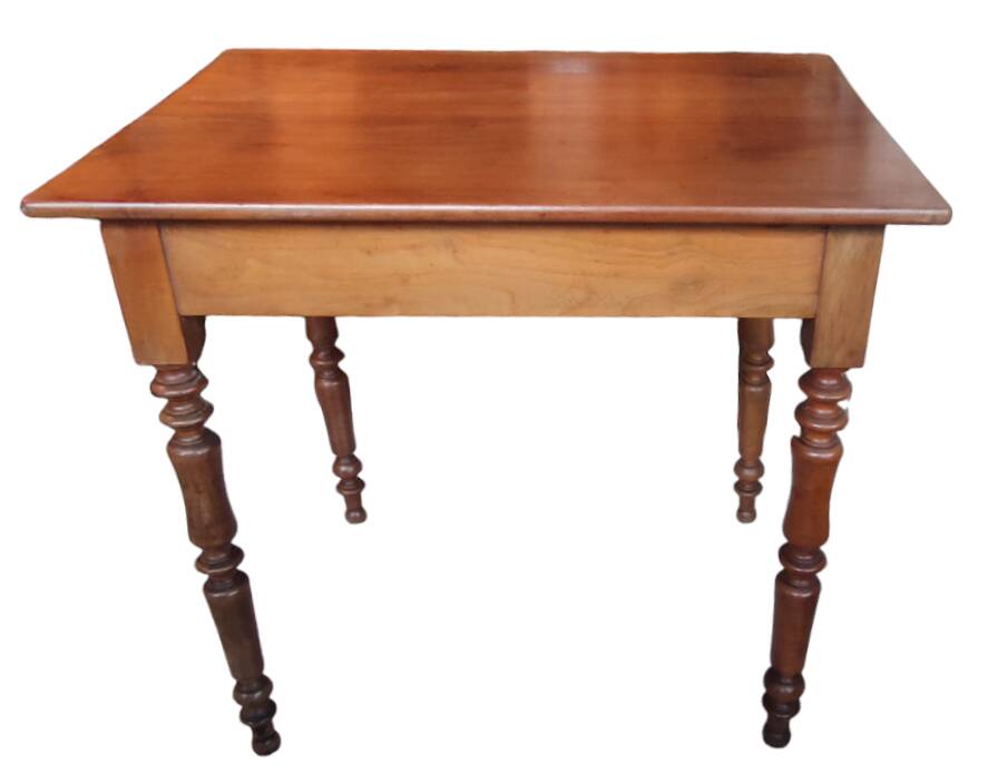 Antique side table from the Empire period / 19th century