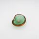 Miniature Vide-Poche Murano Sommerso Bullicante Green Pink Labelled 60s