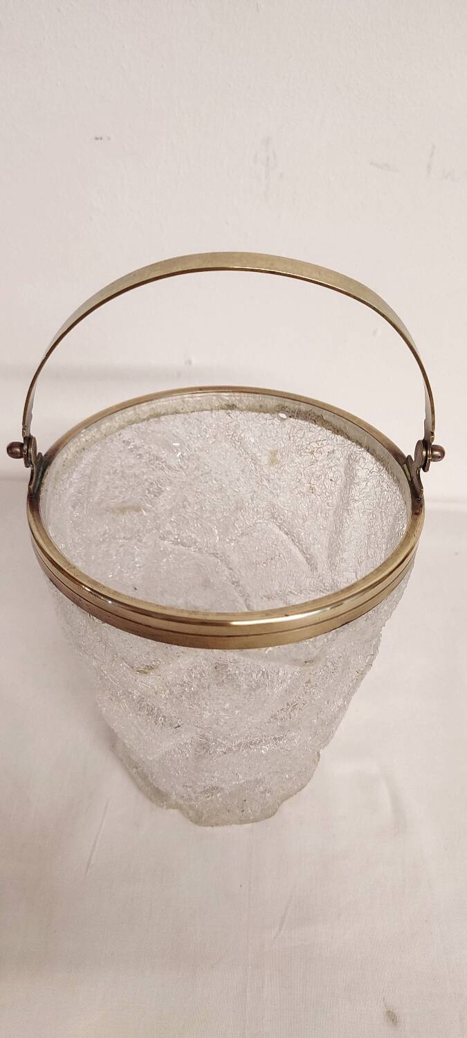 Hielera de cristal. Spain, 1970s.