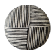 Traditional round shield bamileke