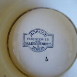 Former soup dish Digoin Sarreguemines