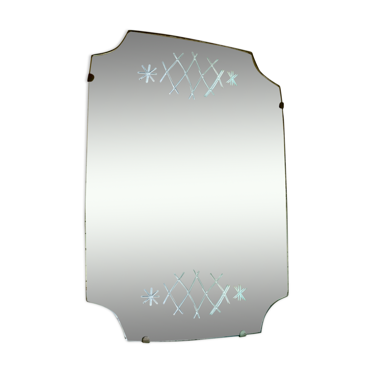 Mirror biseaute art deco 59 x 41cm