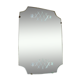 Mirror biseaute art deco 59 x 41cm