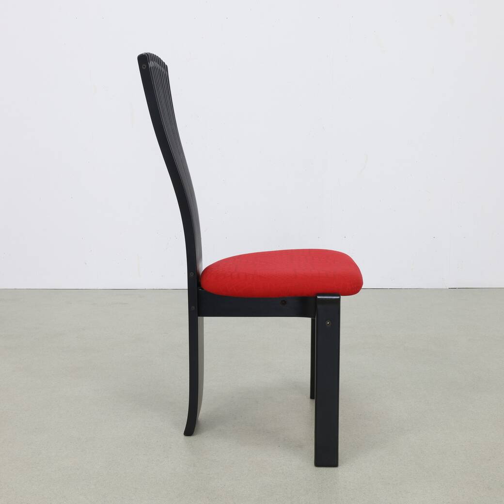 6x Postmodern Dining Chair by Torstein Nilsen for Westonofa, 1980s