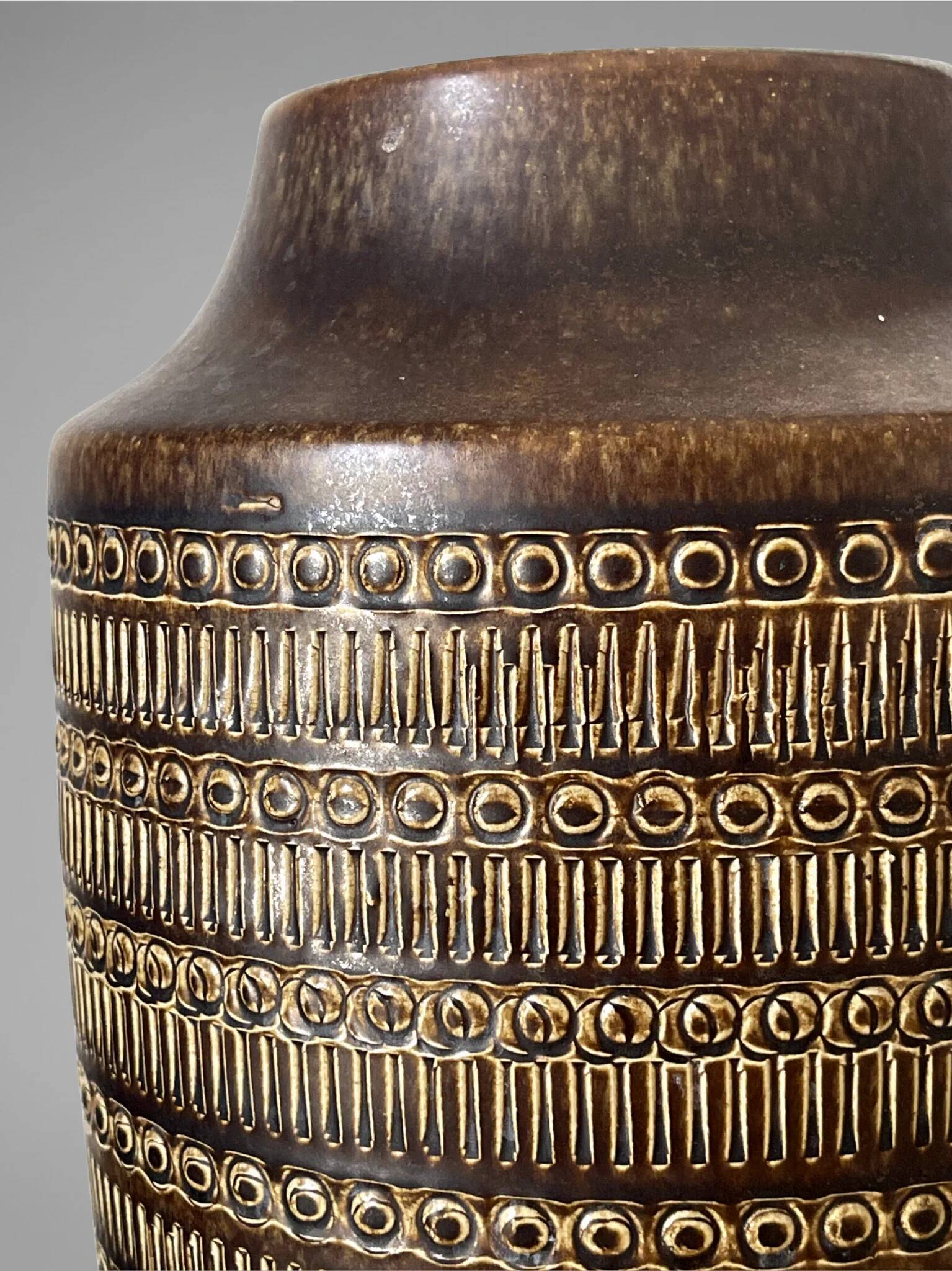 Large vase Dümler & Breiden 114-35 West Germany – Vintage ceramic 35 cm