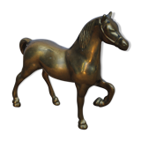 Brass horse