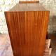 Vintage 60s chest of drawers has 4 drawers edited by Henri Couture