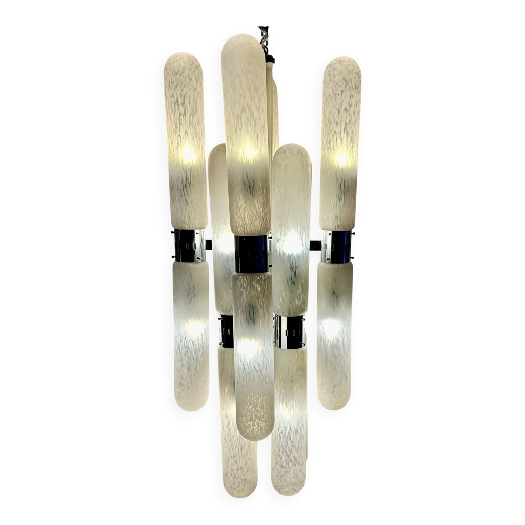 Lustre italien 1970 par aldo nason pour mazzega | Selency