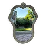 Mermaid wooden mirror