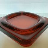 Square glass tray