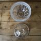 Lead crystal bow relief candy box made in Germany