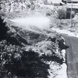 Rosine NUSIMOVICI, Untitled (Road), c 1980. Black and white silver print