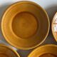 Set de 5 assiettes XS en terre vernissée de Biot 1960