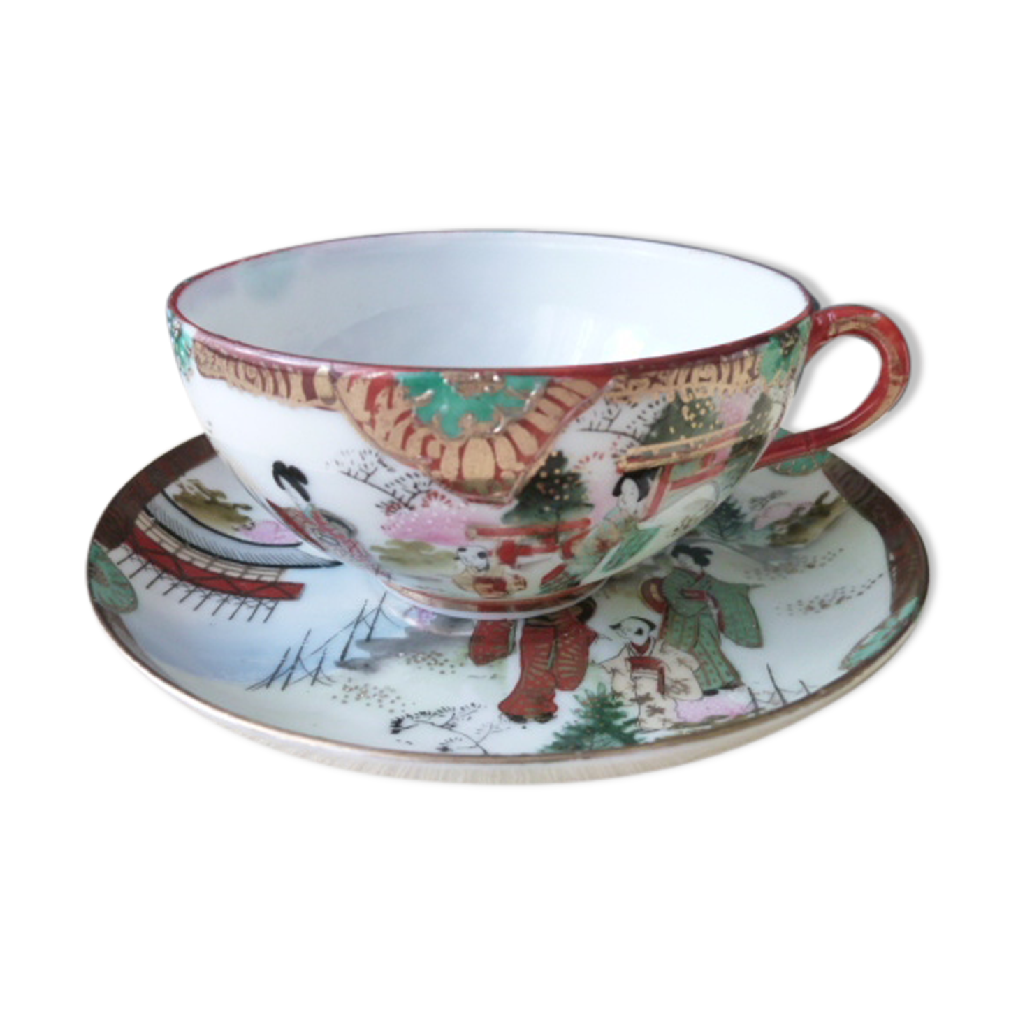 Large teacup in Japan Porcelain