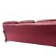 Vintage old rose canapé / armchair with fringes