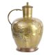 Brass and copper milk jug
