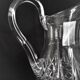 Carafe à eau en cristal taillé de Saint Louis, signée