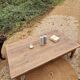 Table basse en chêne