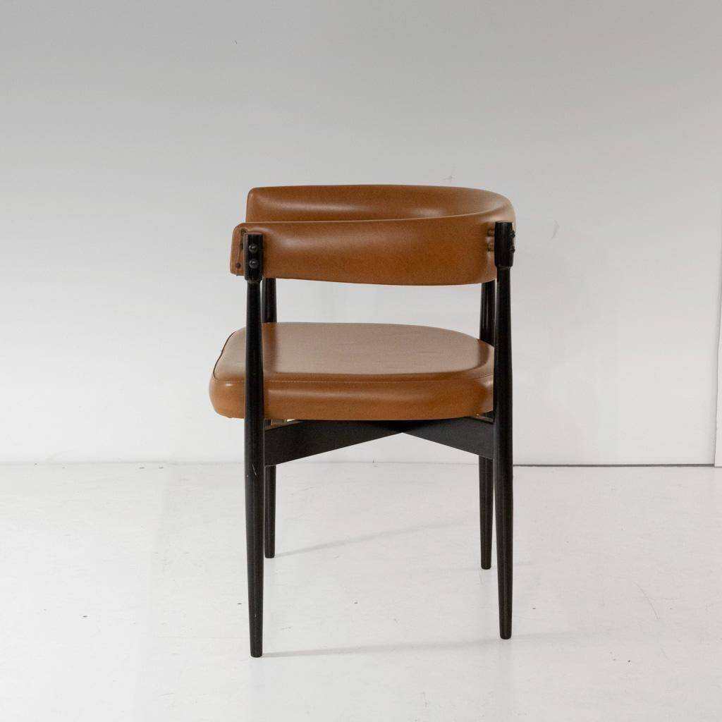 Vintage Italian Design Office Chair, Design Flam Sansoni for A. Dal Vera e