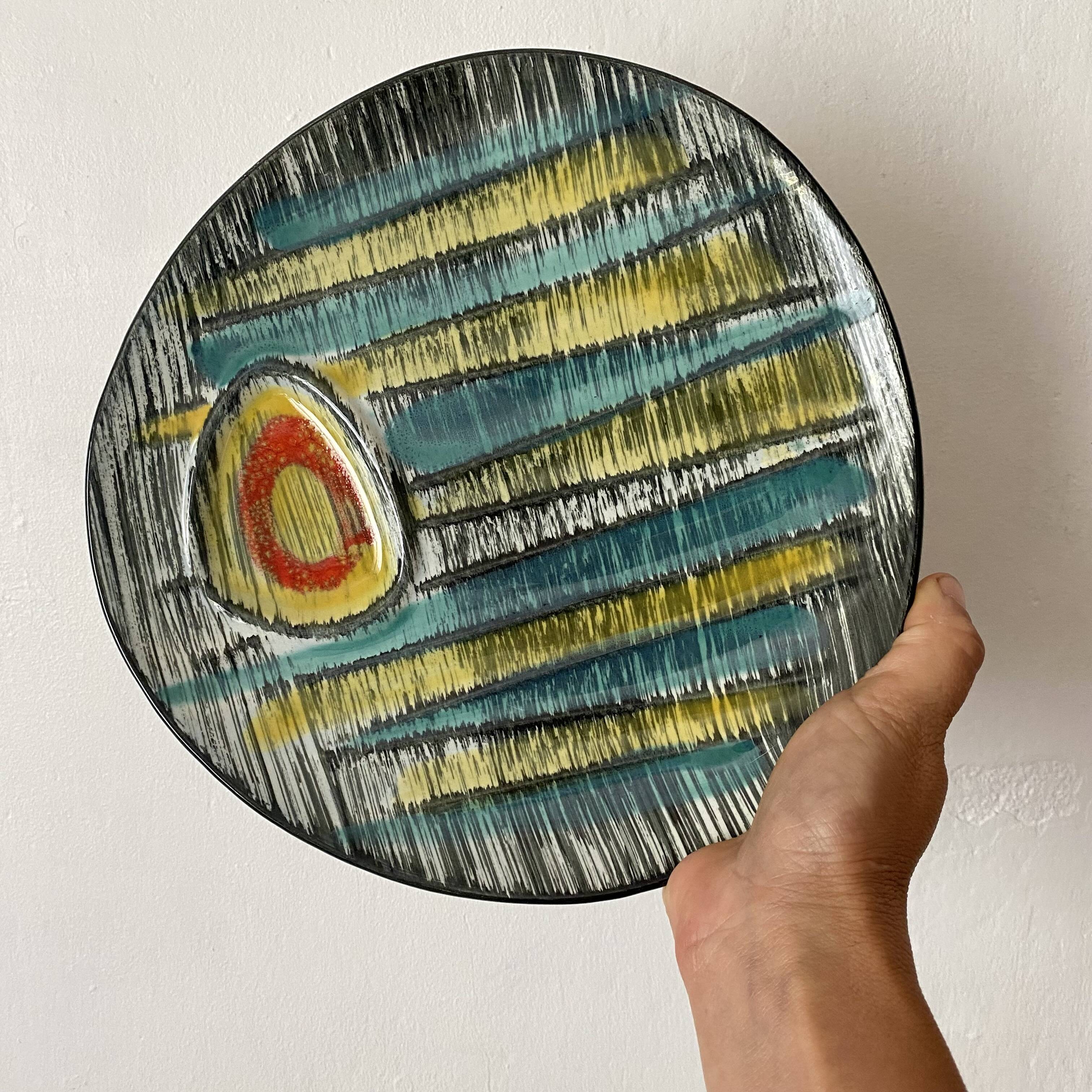 MBFA Pornic designer plates from the 60s