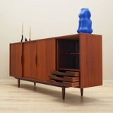 Teak sideboard, Danish design, 1970s, production: Denmark