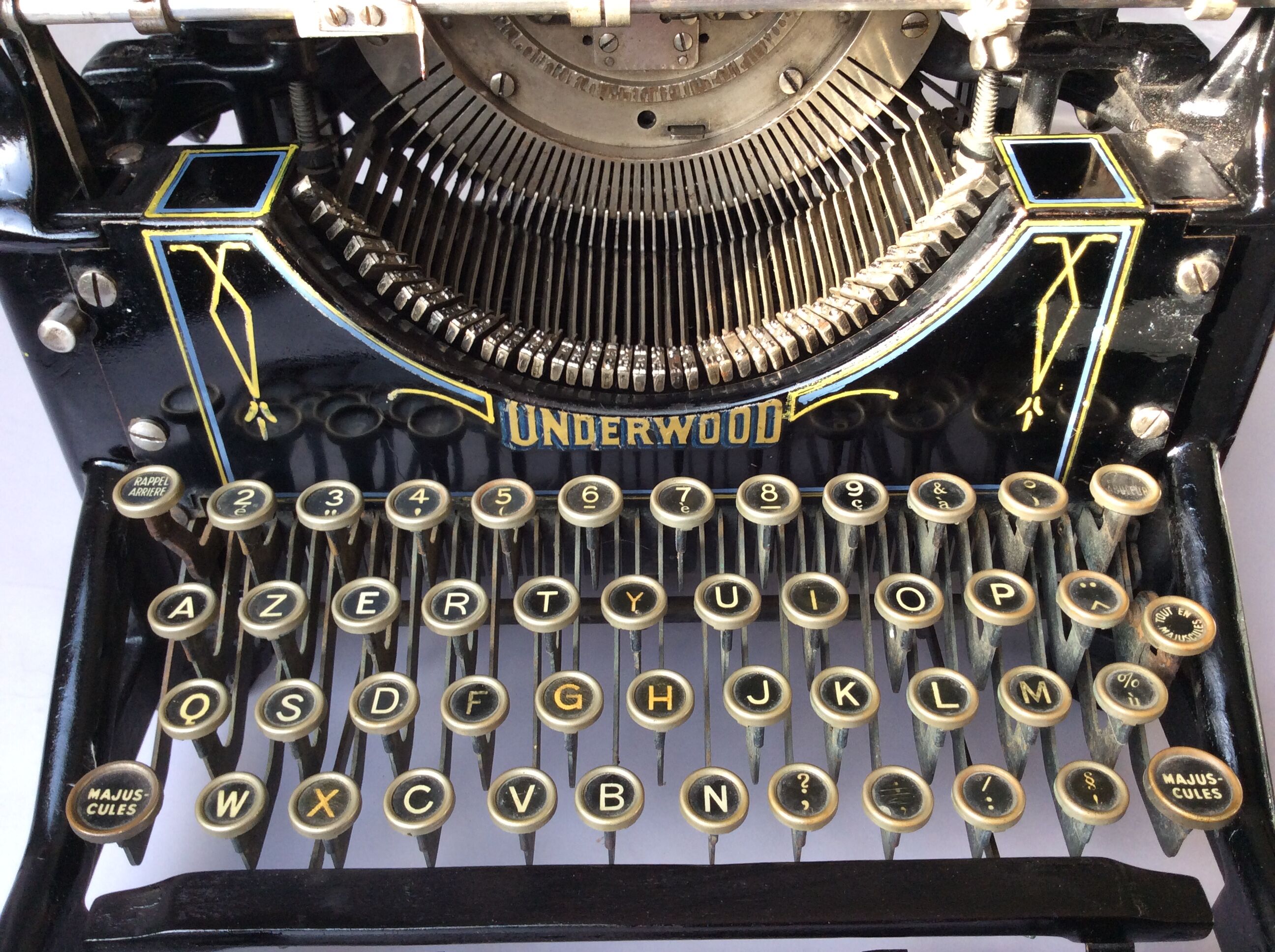 Old Typewriter Underwood No.5