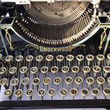 Old Typewriter Underwood No.5
