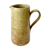 Pitcher sandstone vase signed