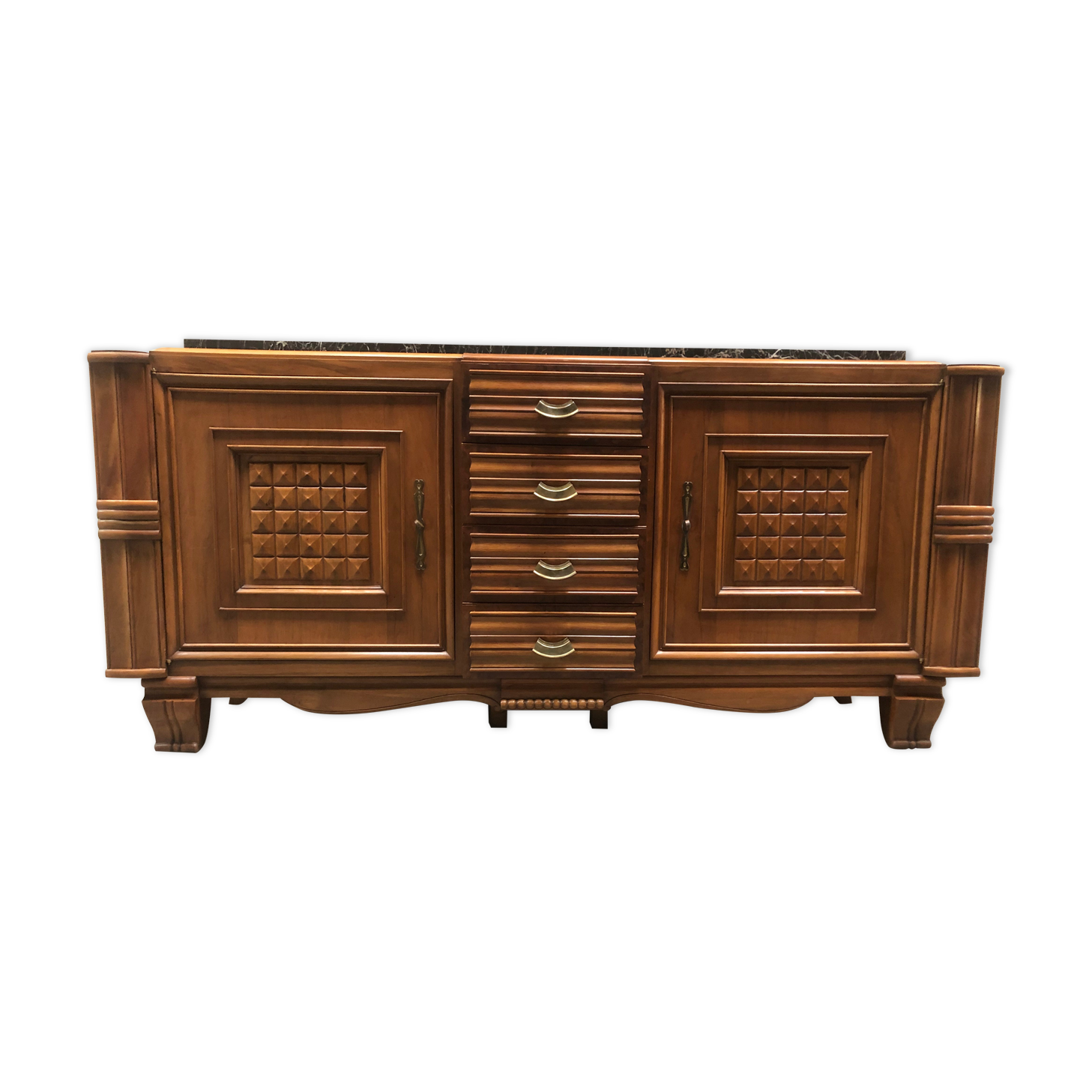 Vintage brutalist style sideboard 1950