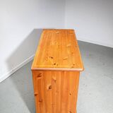 Petit buffet danois en pin des années 1980