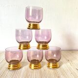 Old roses and gold glasses