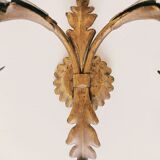 Golden Italian wall lamp