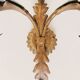 Golden Italian wall lamp