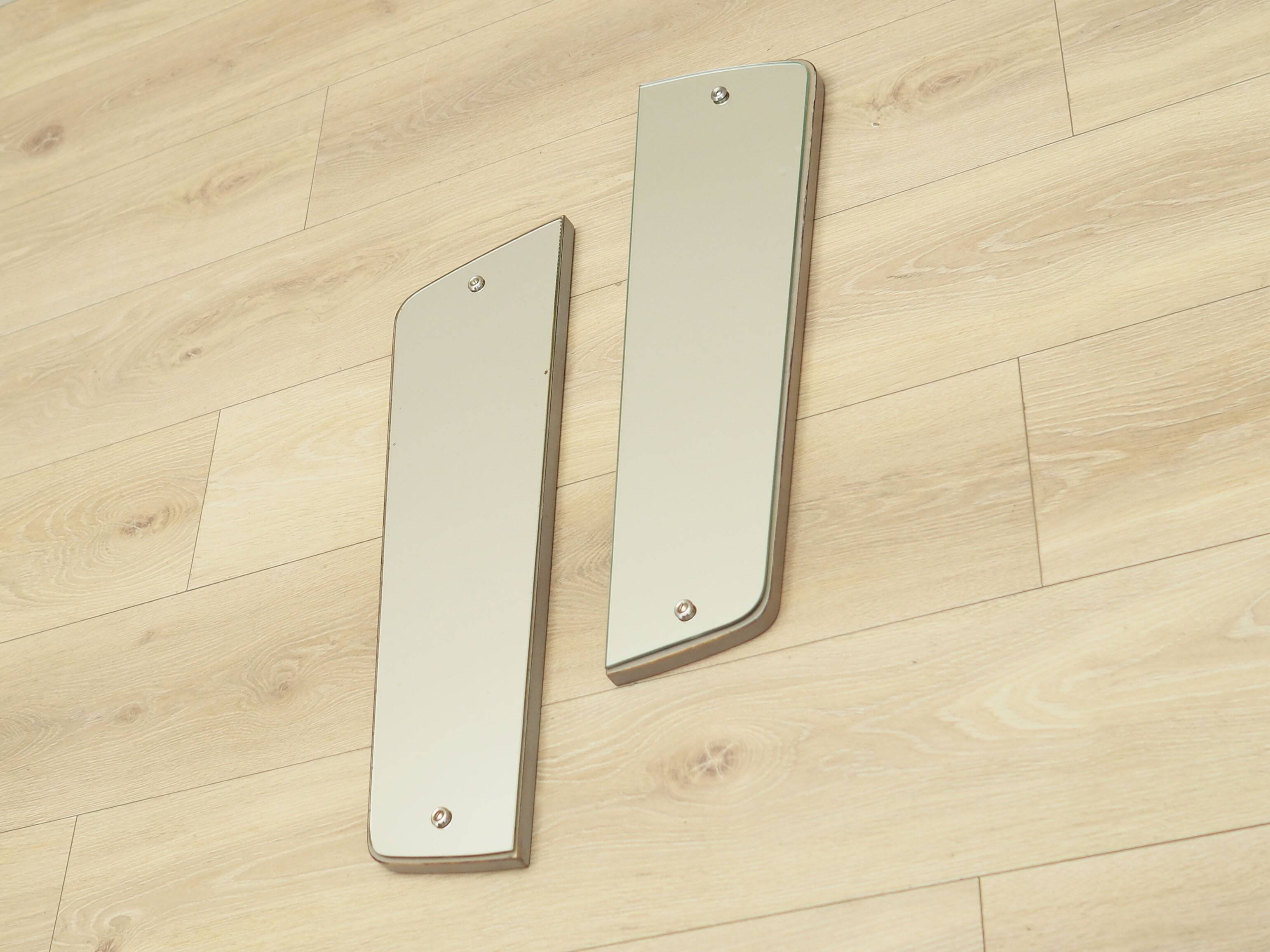 Set of two mirrors, Danish design, 1960s, production: Denmark