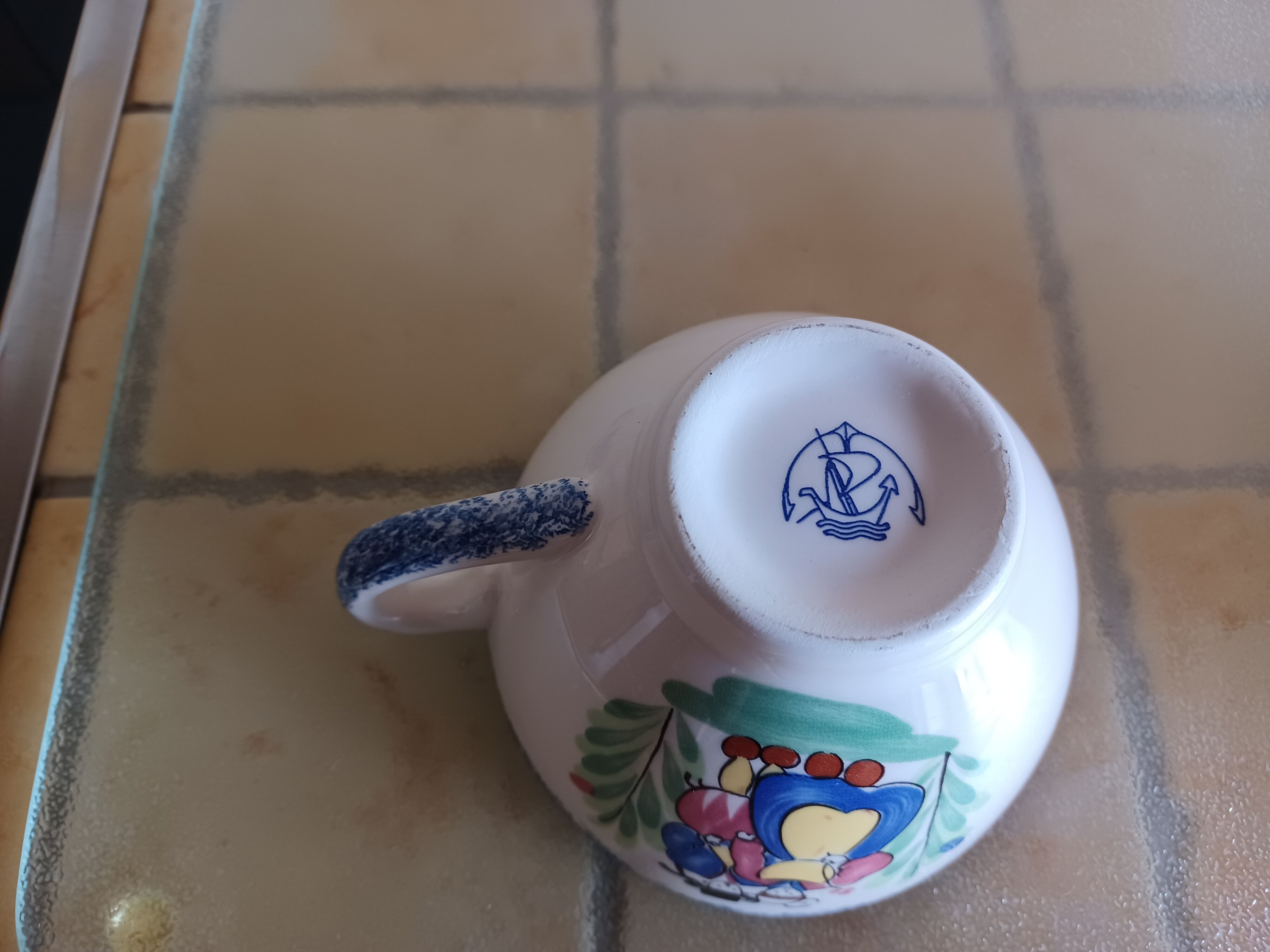 2 bolees de cidre faience de pornic
