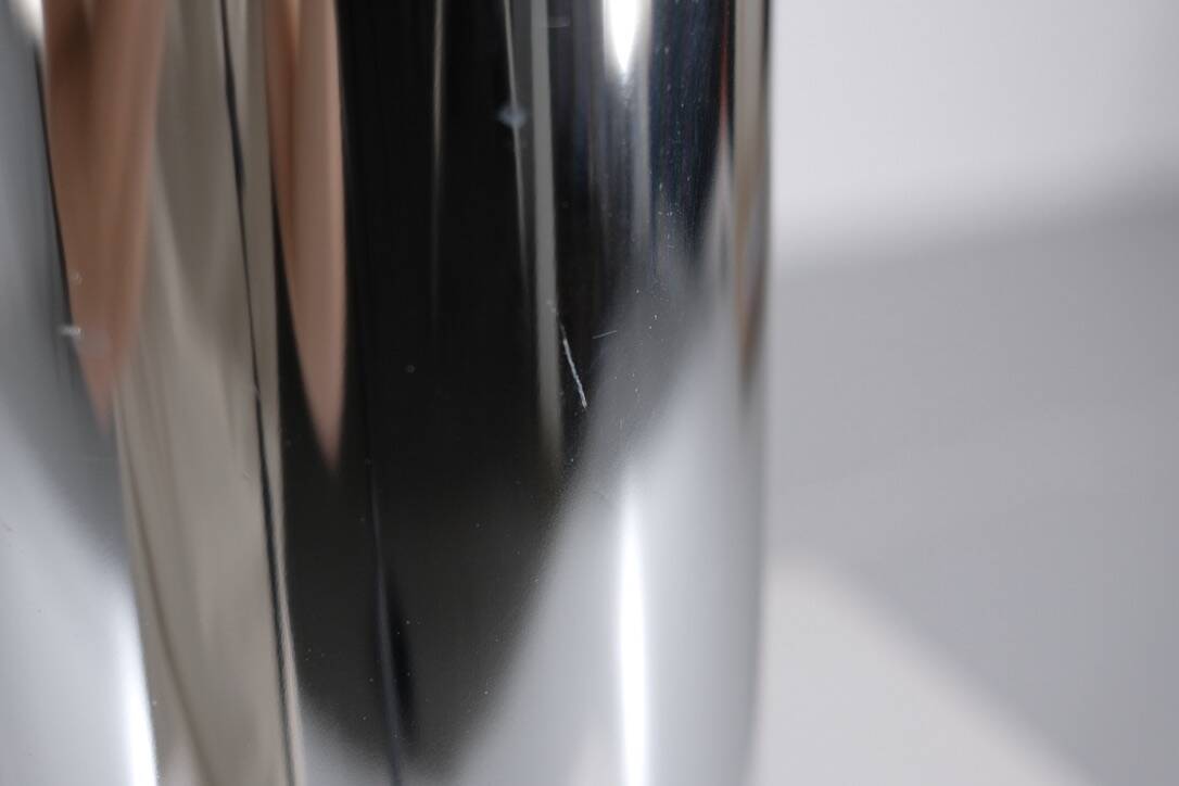 Metal table lamp by Stilnovo, Italy, 1970s.