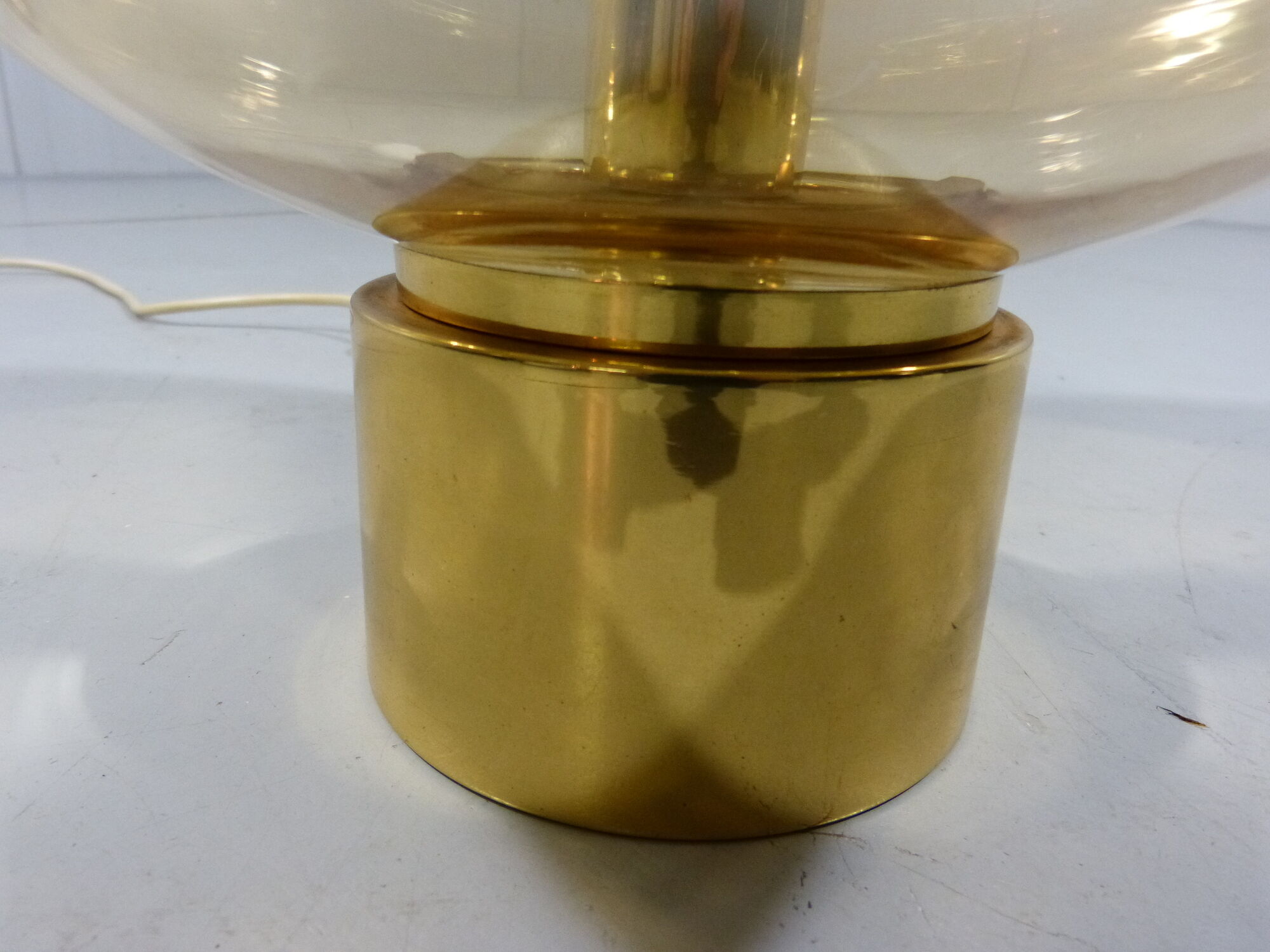 Peill & Putzler glass table lamp 1960’s