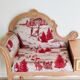 Telephone armchair bench