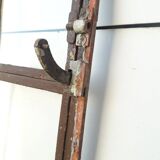 W84xH137.5 industrial curved metal glass frame window