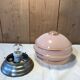 Vintage powder pink ceiling lamp