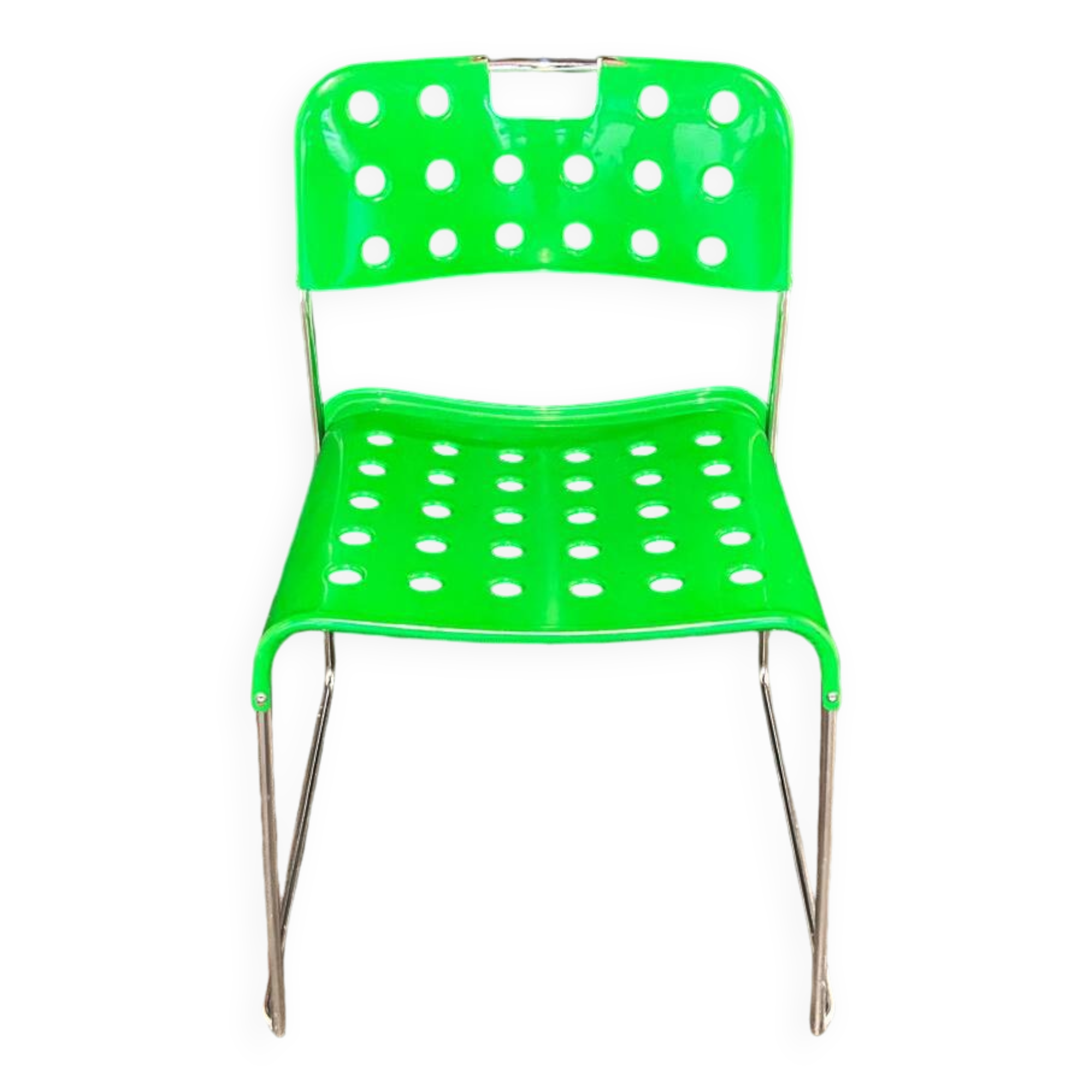 Chair overturned