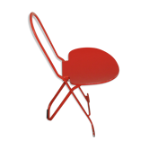 Chaise pliante "Dafné" de Gastone Rinaldi des années 70