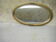 Mirror gilded wood decoration with rose