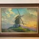 M.deschoot (1899/1971) oil on canvas "moulin de l'étendard" xx century