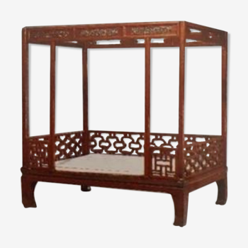 Four-poster bed china nineteenth century
