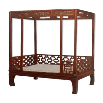 Four-poster bed china nineteenth century