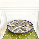 Ancient Moroccan ceramic serving dish