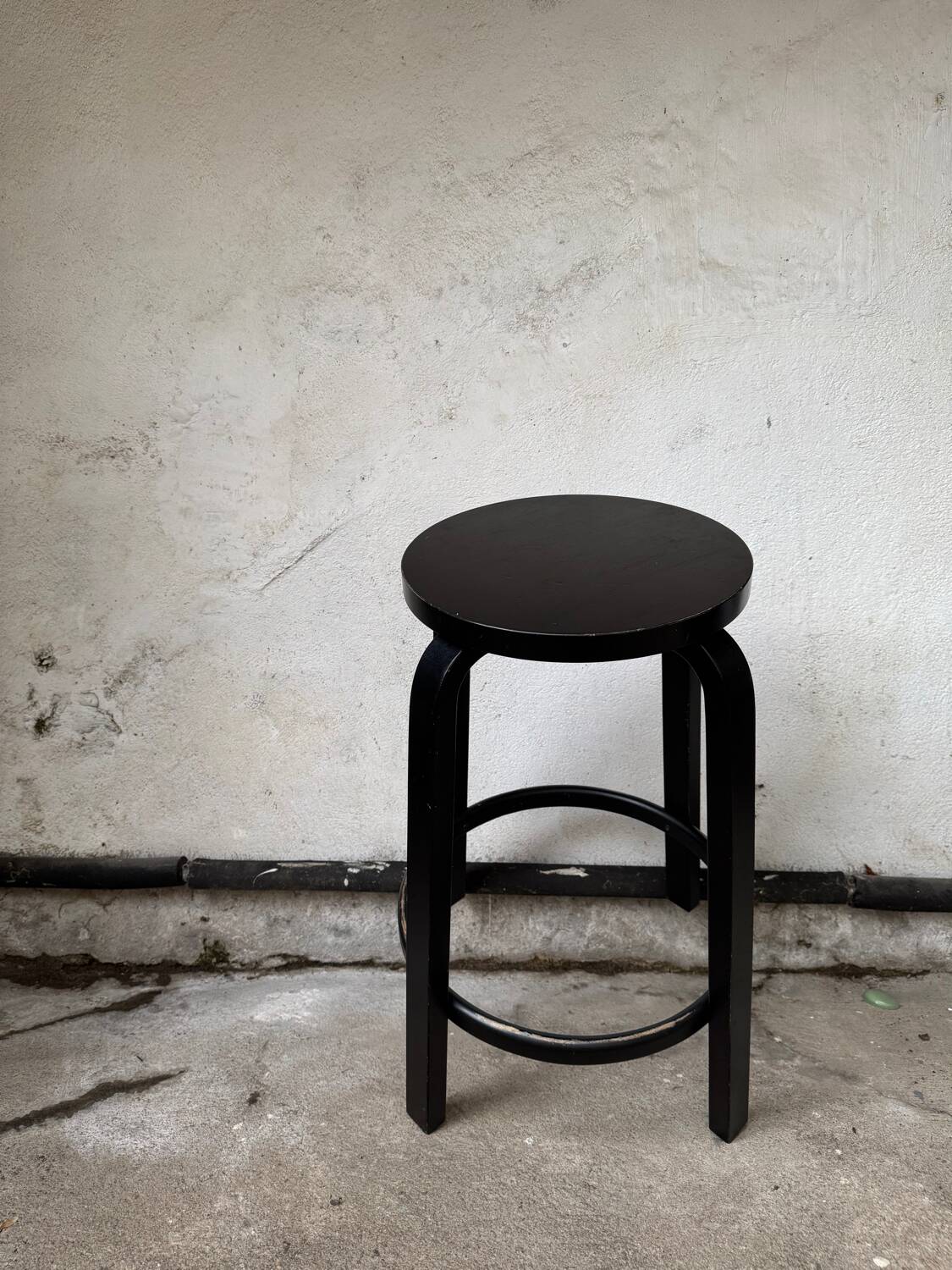 Vintage stool model 64, Artek, Alvar Aalto